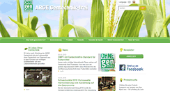Desktop Screenshot of gentechnikfrei.at